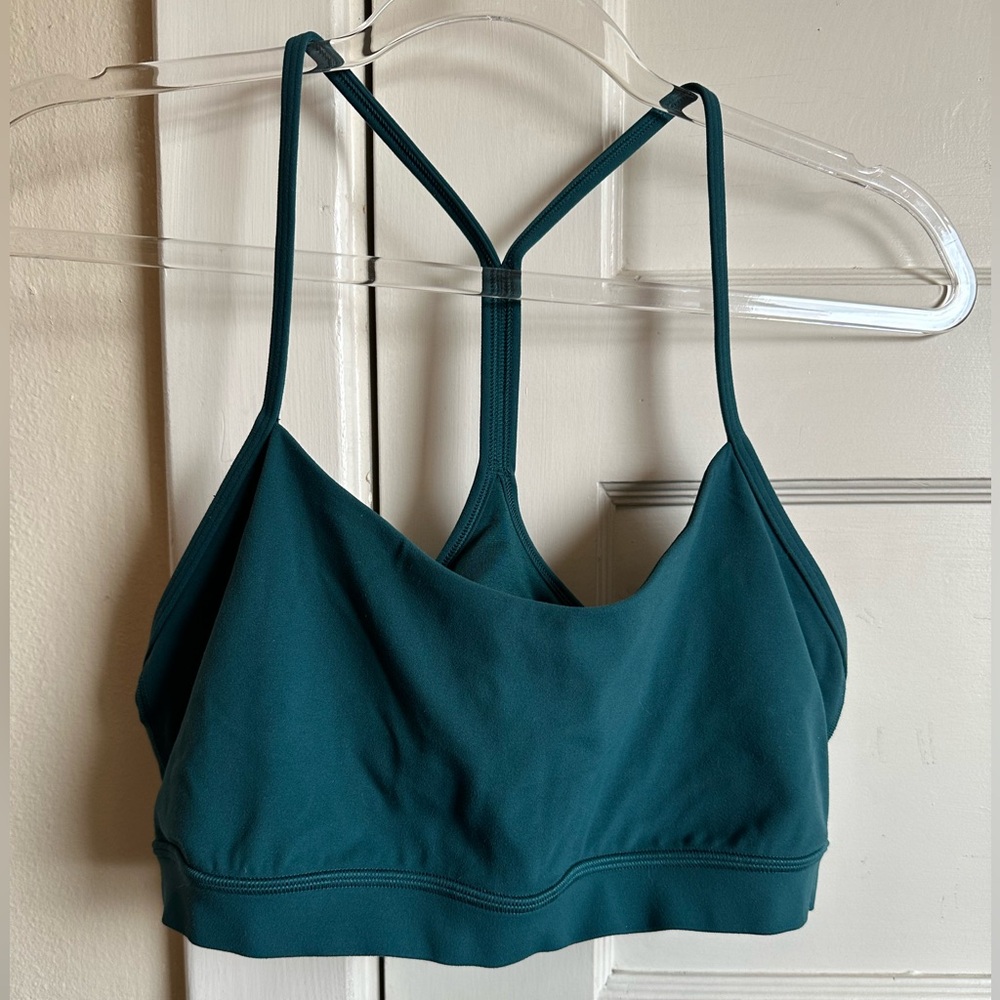 Lululemon Nulu Y Bra in Dark Teal Green - 14